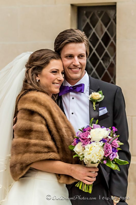 The wedding and reception of Elena Chiappinelli and Robert Casper photographed Friday, January 15, 2016 at the Jeffery Mansion in Bexley, Ohio. (© Allison Leonard | http://OurDreamPhotos.com | 614-367-6366)